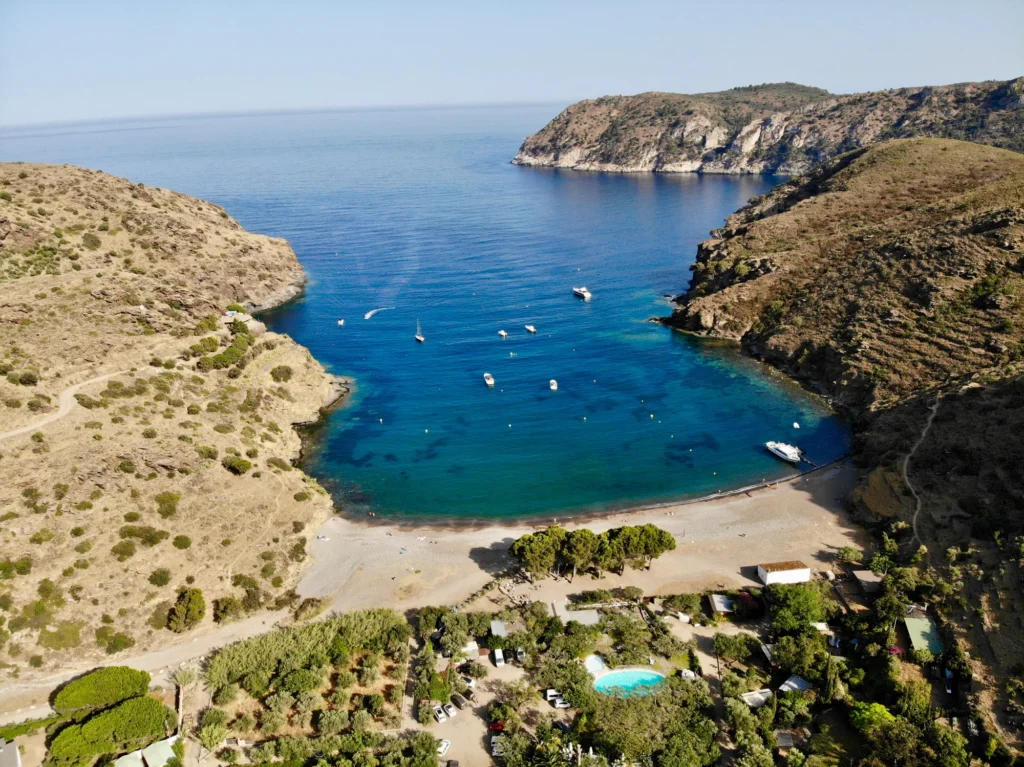 Cala Joncols remote cove inside the Cap de Creus natural park, Roses