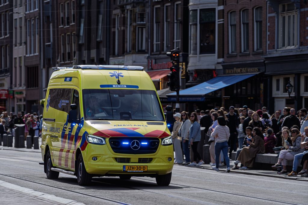 Ambulance in Spain, one of the hospital costs a tourist may face
